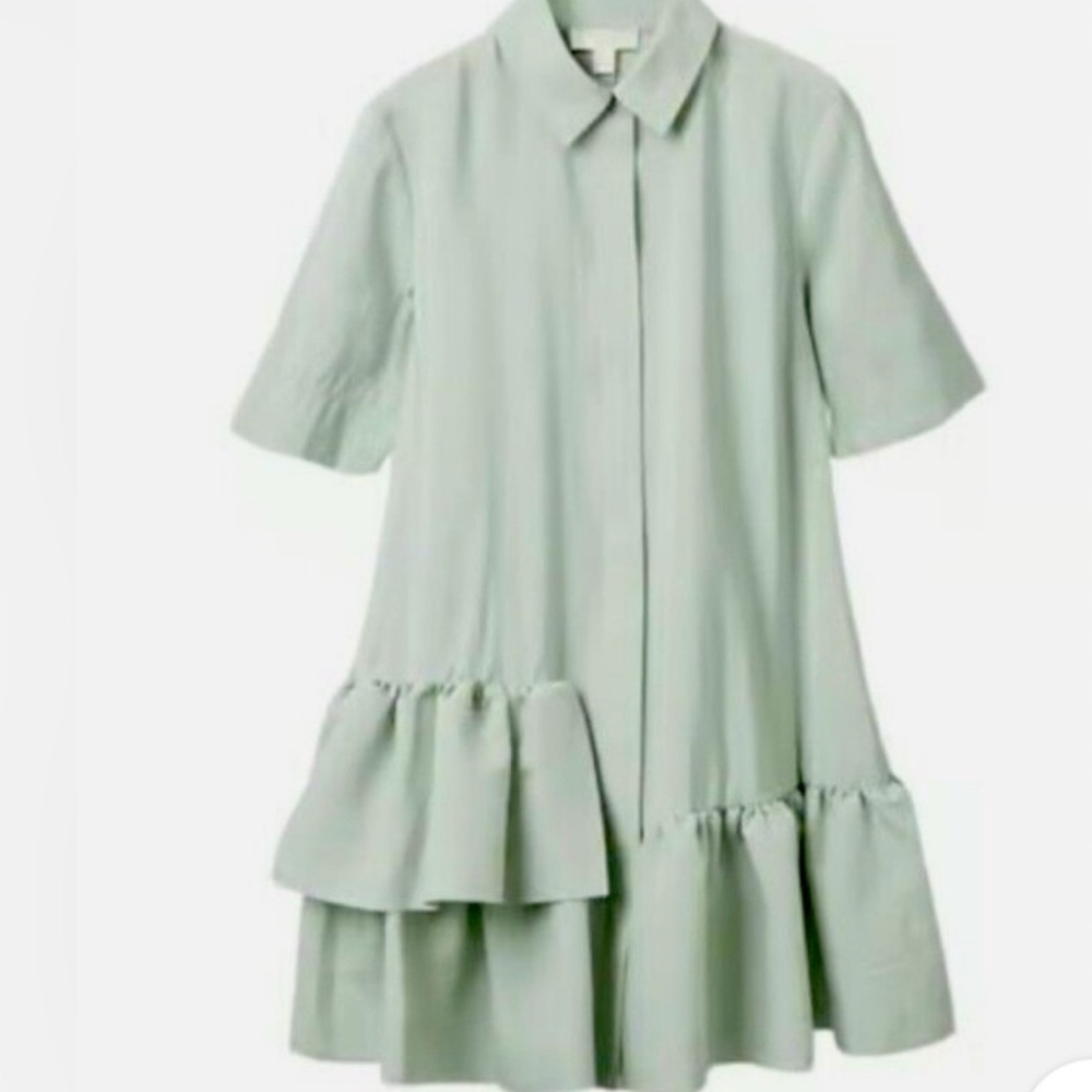 COS Asymmetrical Mini Dress